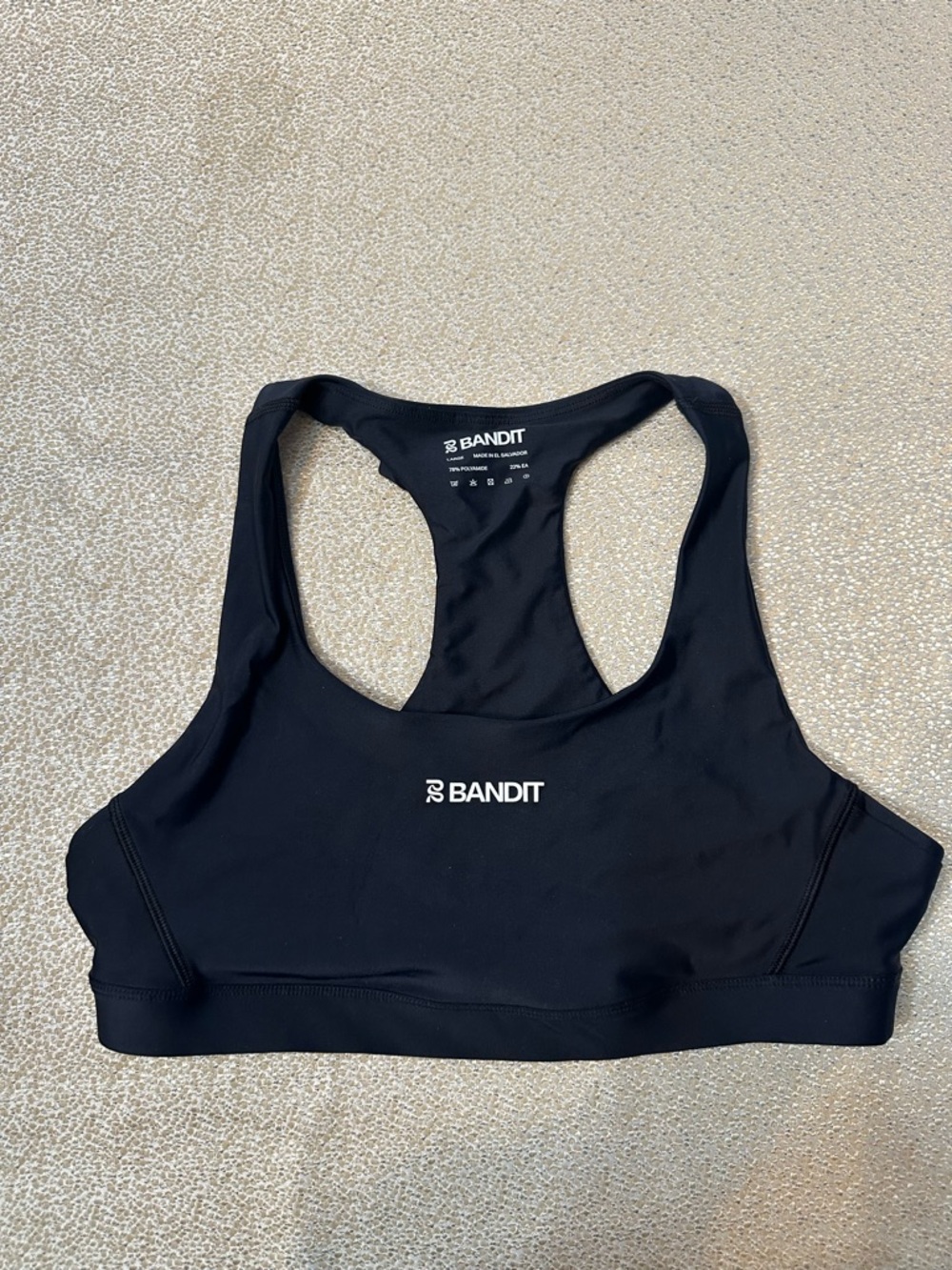 Bandit Women's Black High-Support Racerback Sports Bra